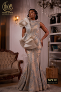 Silver Royale Couture Gown